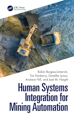 Human Systems Integration for Mining Automation – Book Cover