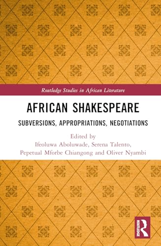 African Shakespeare – Book Cover