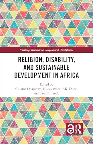 Religion, Disability, and Sustainable Development in Africa – Book Cover