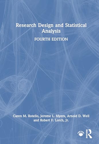 Research Design and Statistical Analysis – Book Cover