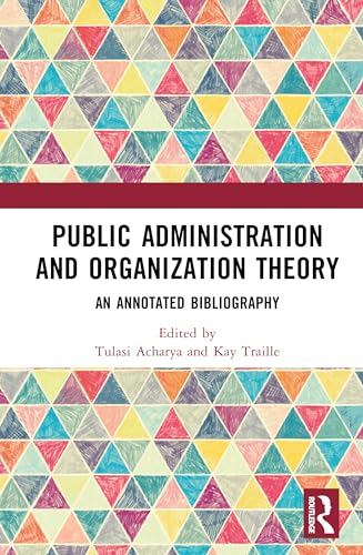 Public Administration and Organization Theory – Book Cover