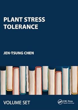 Plant Stress Tolerance – Book Cover