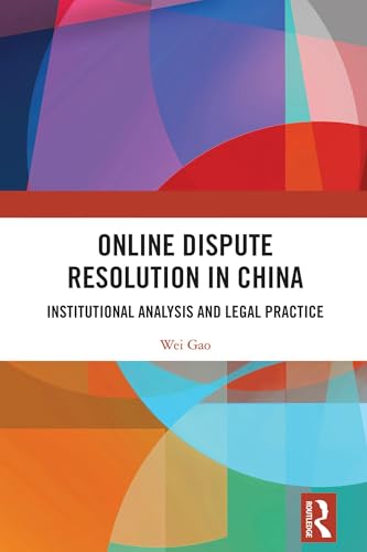 Online Dispute Resolution in China – Book Cover