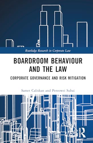 Boardroom Behaviour and the Law – Book Cover
