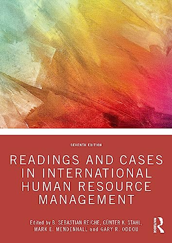 Readings and Cases in International Human Resource Management