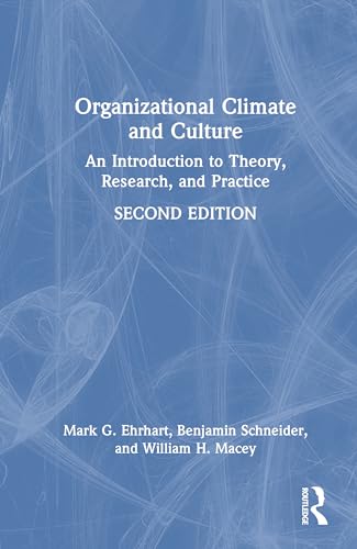 Organizational Climate and Culture – Book Cover