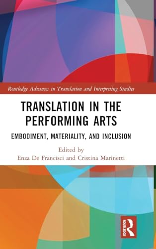 Translation in the Performing Arts – Book Cover