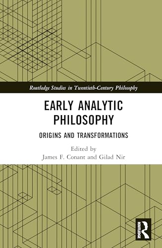 Early Analytic Philosophy – Book Cover
