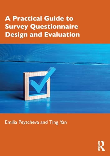 A Practical Guide to Survey Questionnaire Design and Evaluation – Book Cover
