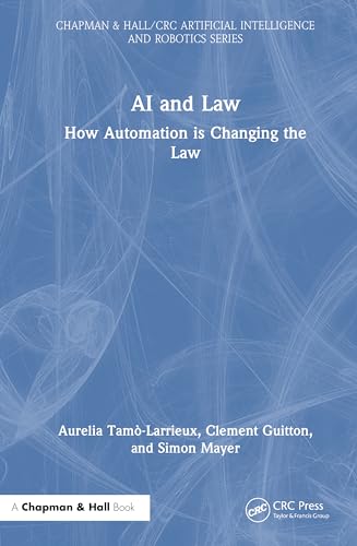 AI and Law – Book Cover