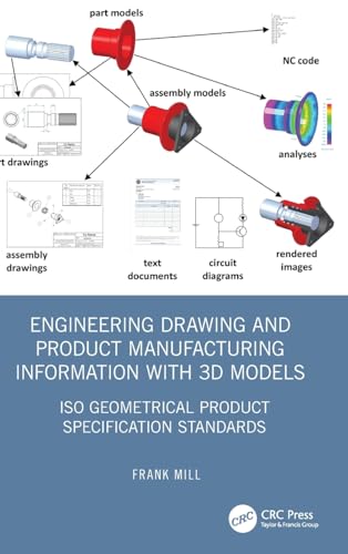 Engineering Drawing and Product Manufacturing Information with 3D Models – Book Cover