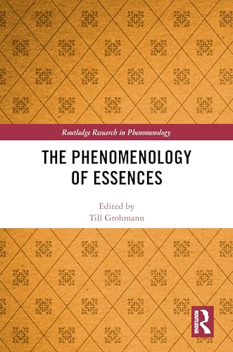 The Phenomenology of Essences – Book Cover
