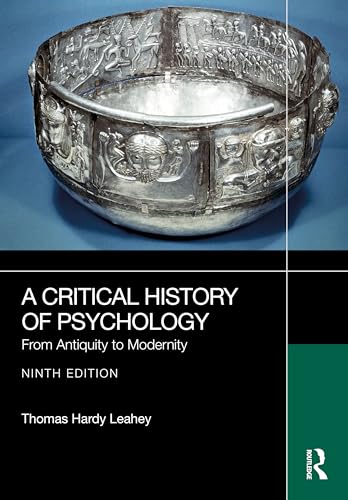 A Critical History of Psychology – Book Cover