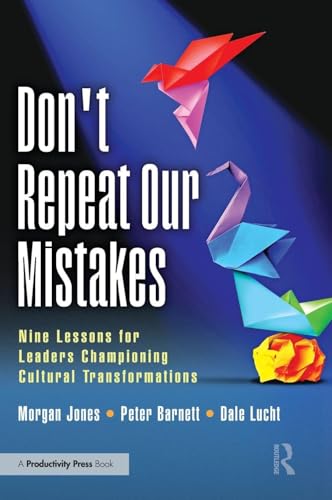 Don't Repeat Our Mistakes – Book Cover