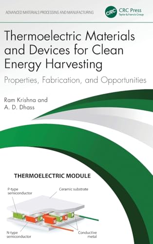 Thermoelectric Materials and Devices for Clean Energy Harvesting – Book Cover