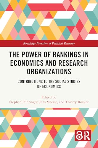 The Power of Rankings in Economics and Research Organizations – Book Cover