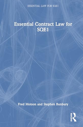 Essential Contract Law for SQE1 – Book Cover