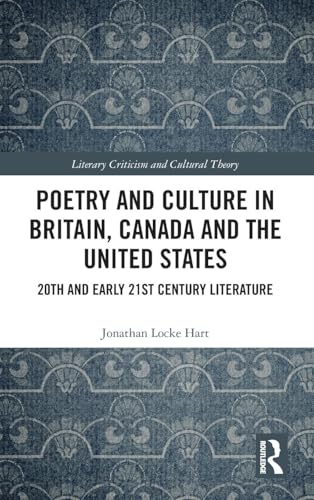 Poetry and Culture in Britain, Canada and the United States – Book Cover
