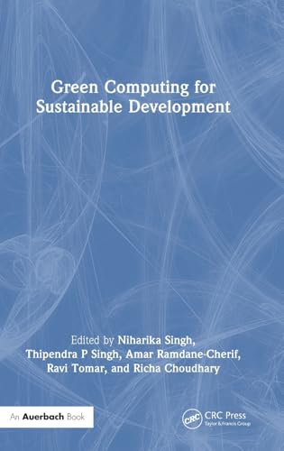 Green Computing for Sustainable Development – Book Cover