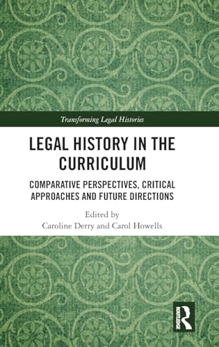 Legal History in the Curriculum – Book Cover