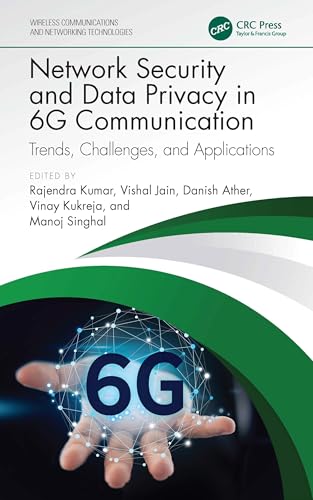 Network Security and Data Privacy in 6G Communication – Book Cover
