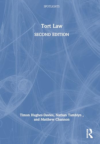 Tort Law – Book Cover