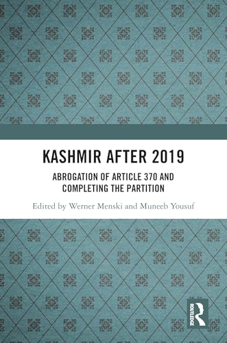 Kashmir after 2019 – Book Cover