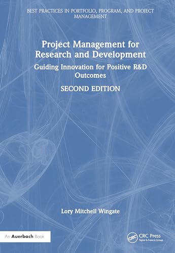 Project Management for Research and Development – Book Cover
