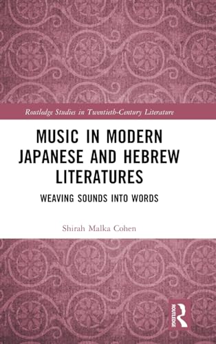 Music in Modern Japanese and Hebrew Literatures – Book Cover
