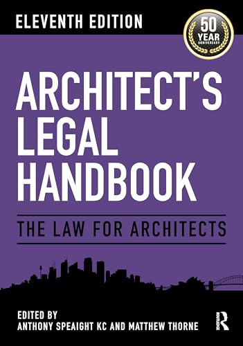 Architect's Legal Handbook – Book Cover