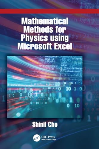 Mathematical Methods for Physics using Microsoft EXCEL – Book Cover