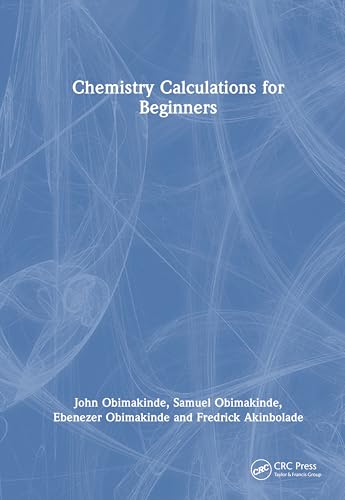 Chemistry Calculations for Beginners – Book Cover