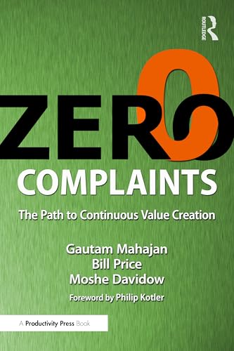 Zero Complaints – Book Cover