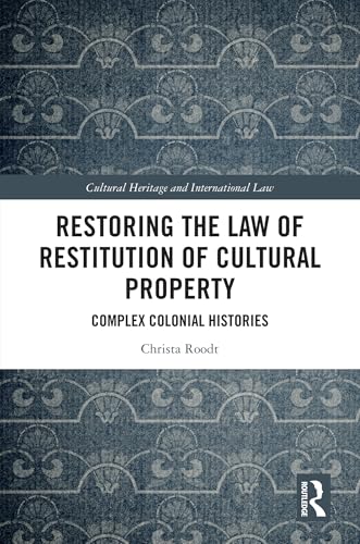Restoring the Law of Restitution of Cultural Property – Book Cover