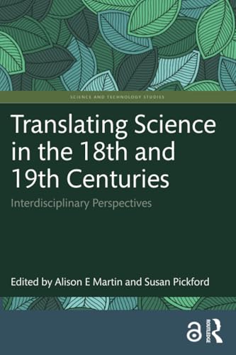 Translating Science in the 18th and 19th Centuries – Book Cover
