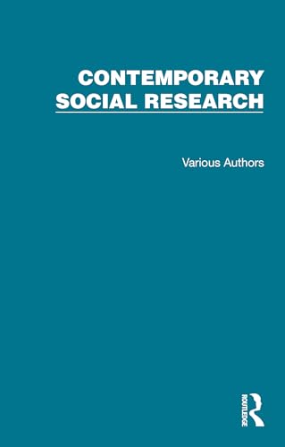 Contemporary Social Research – Book Cover