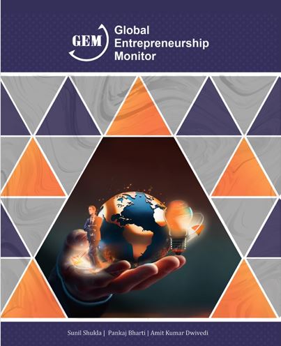 Global Entrepreneurship Monitor India Report 2023/24 – Book Cover