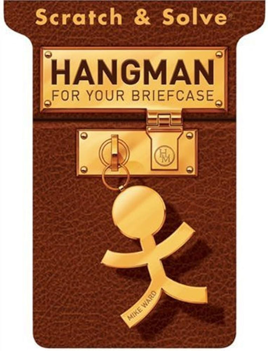 Scratch & Solve: Hangman for Your Briefcase