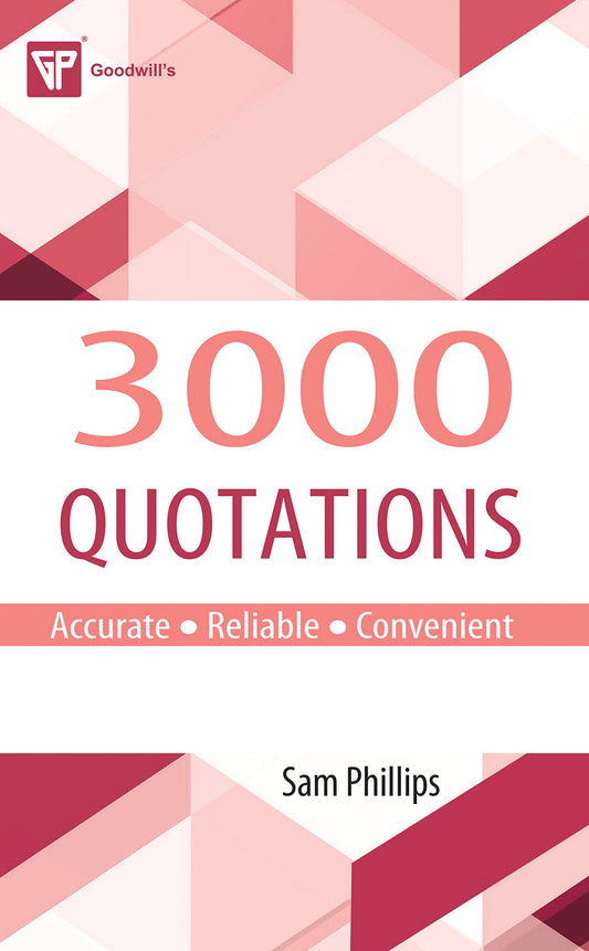 3000 Quotations. Accurate. Reliable. Convenient