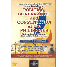 Outcome Based Learning Manual Across Disciplines on Politics, Governance, and Constitution of the Philippines