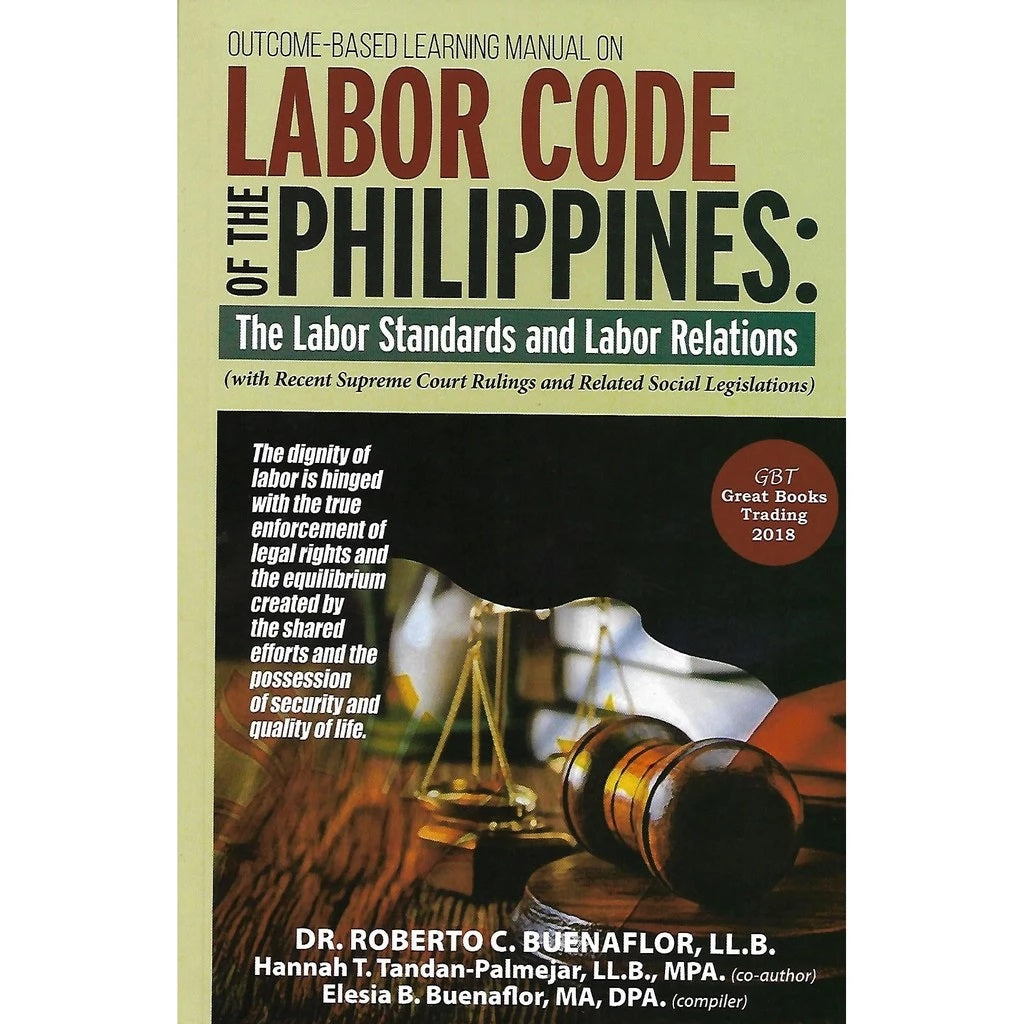 Outcome-Based Learning Manual on Labor Code of the Philippines