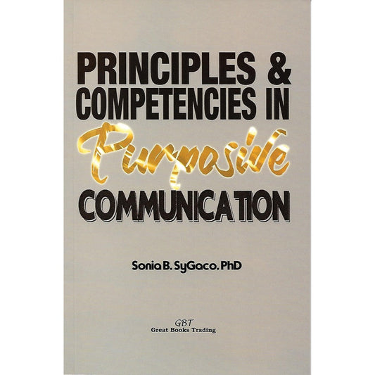 Principles Competencies in Purposive Communication